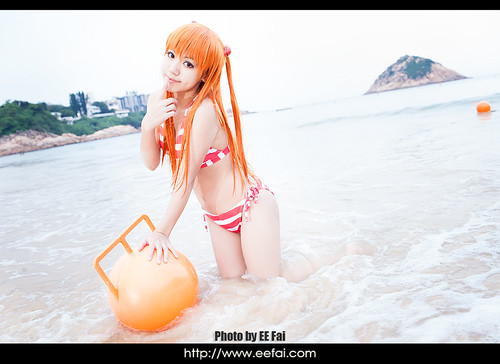 Neon Genesis Evangelion 新世紀エヴァンゲリオン 新世紀福音戰士 惣流 明日香 Asuka アスカ Cosplay 水著