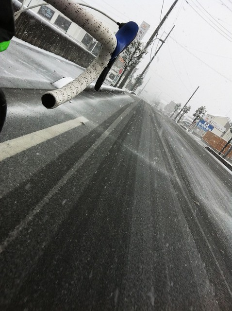 クロスチェック雪ライド