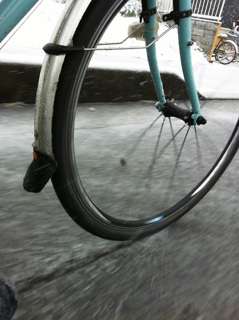 クロスチェック雪ライド