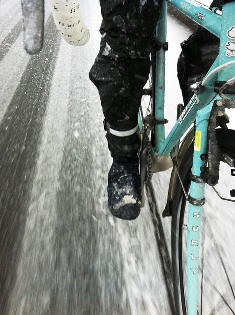 クロスチェック雪ライド