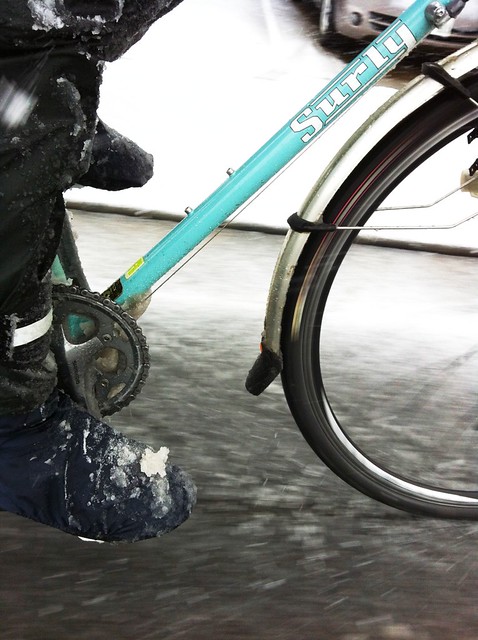 クロスチェック雪ライド