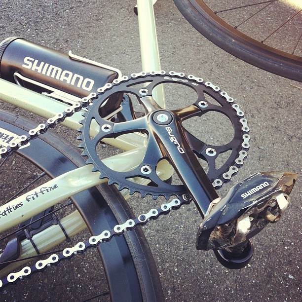 やっぱペダルSPDにした