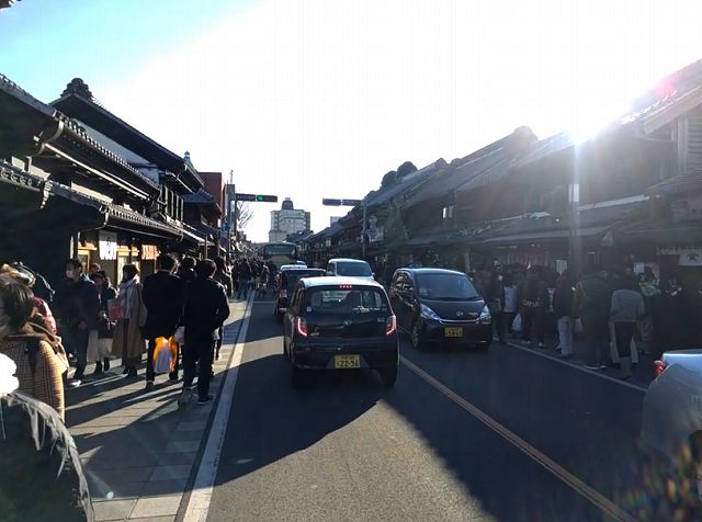 ”小江戸”川越の蔵通り