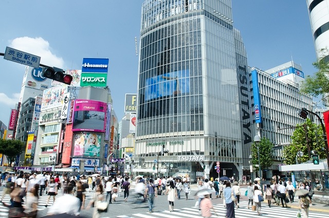 渋谷スクランブル交差点
