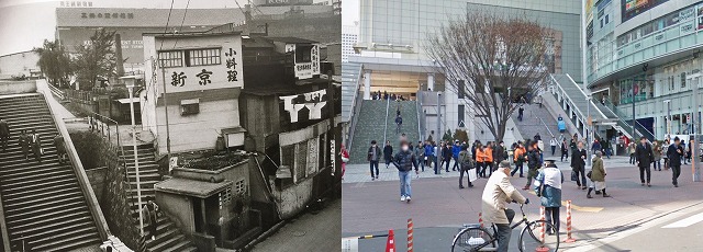 新宿東南口の今昔