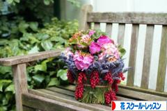 にほんブログ村 花・園芸ブログ フラワースクール・レッスンへ
