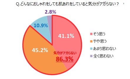 新生活と肌トラブルに関する生活者調査:株式会社マンダム