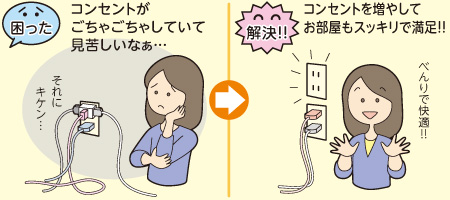 【コンセント増設】