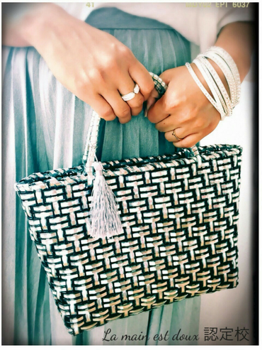 日本エレガントメッシュバッグ