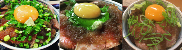 上州牛ローストビーフ丼　舟木亭