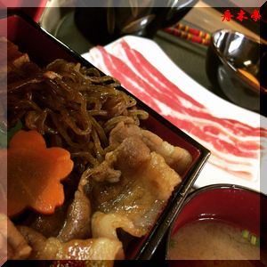 舟木亭のすき焼きをランチタイムから♪