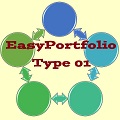 EasyPortfolio Type01　初回50本だけ特別限定価格