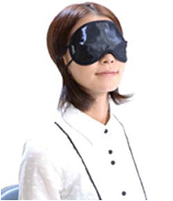 ASCAM 活性セラミック炭 おや炭くらぶ 立体癒しのアイマスク