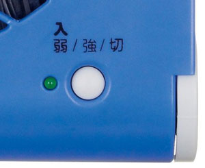 ドウシシャ 3電源(AC,USB,乾電池) 10cm コンパクトデスク扇風機 風量2段切替機能付 ホワイト