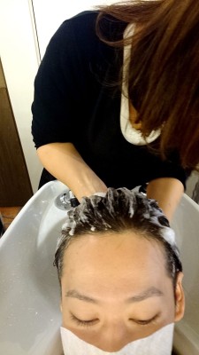 贅沢シャンプー