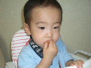 食事中
