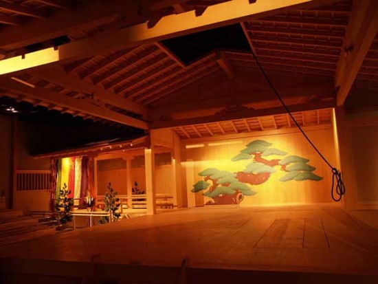 能舞台(佐渡能楽館)