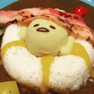 ぐでたまカレーのアップ