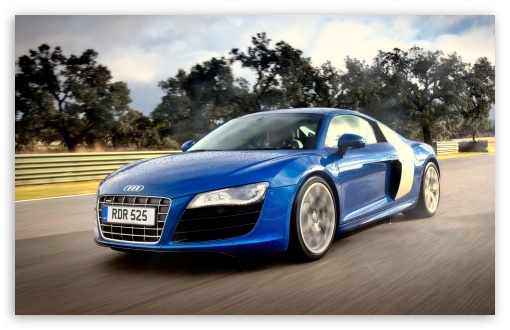 Audi R8 V10 Front HD desktop wallpaper 