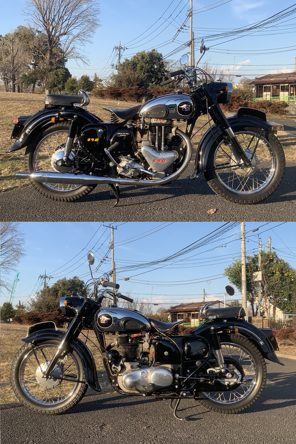 1959 メグロ Z7 実働 レストア済み Motorcycle Factory 閃屋