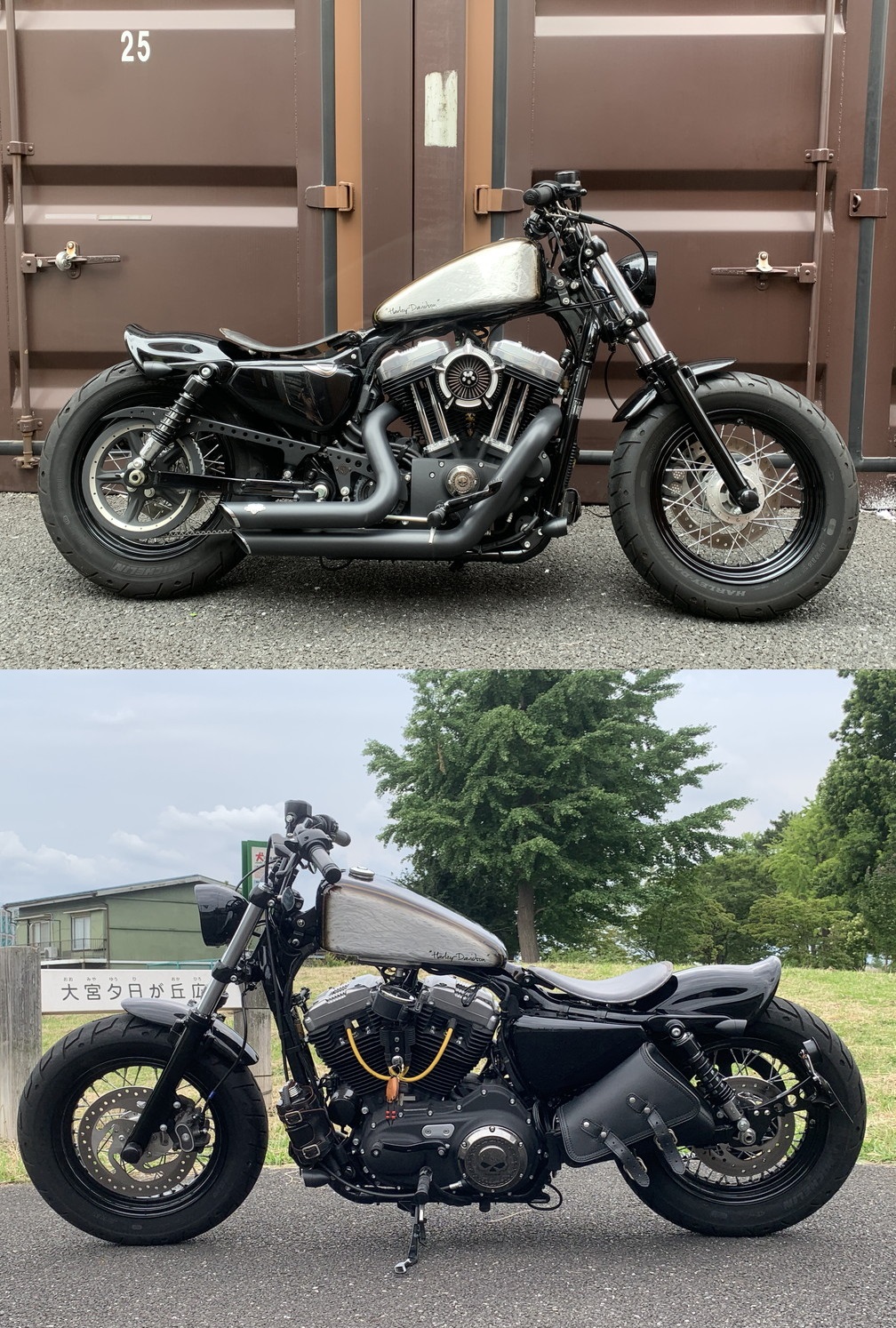 新品 ハーレー スポーツスター メーター移設キット ローランドサンズ 