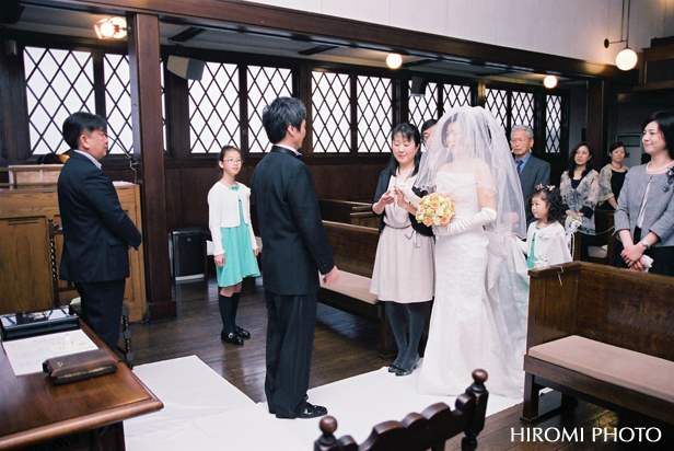 品川高輪教会でのご結婚式 あなたの魂の輝きを映し出すカメラマン 米山ひろみ