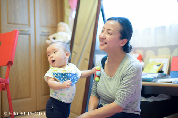 まんまるだっこレッスンにて