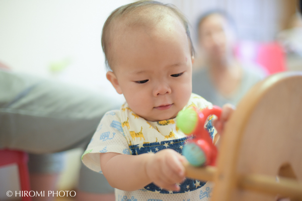 まんまるだっこレッスンにて
