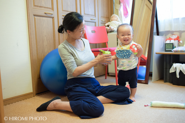 まんまるだっこレッスンにて