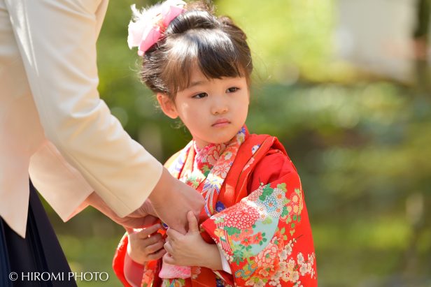 春の七五三撮影