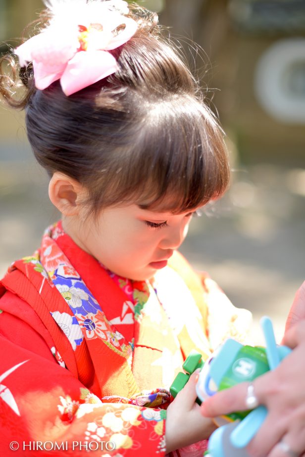 春の七五三撮影