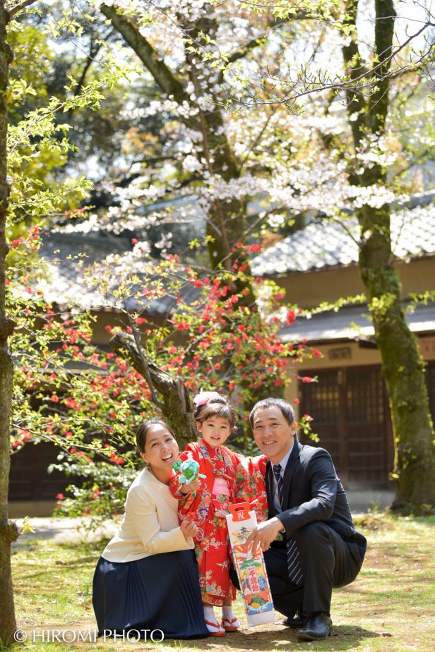 春の七五三撮影
