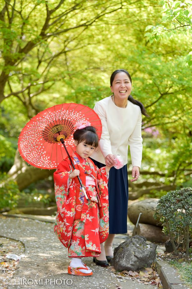 春の七五三撮影