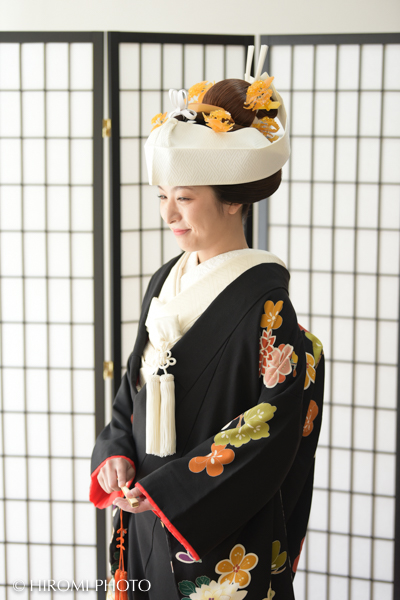 地毛結いの花嫁様