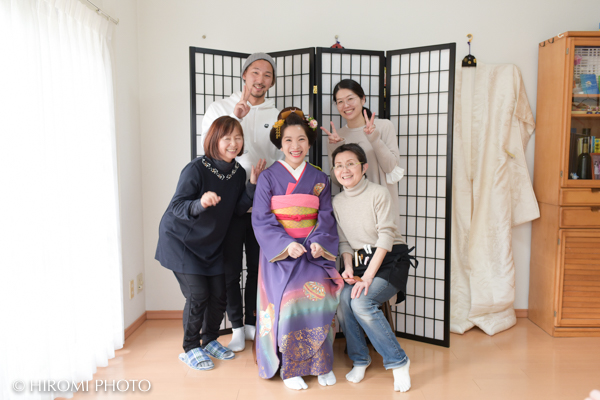 地毛結いの花嫁様