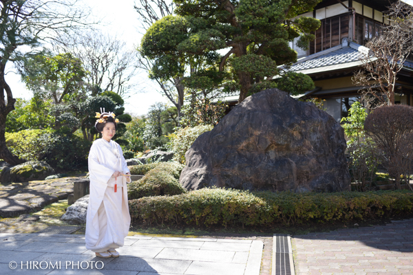 地毛結いの花嫁様