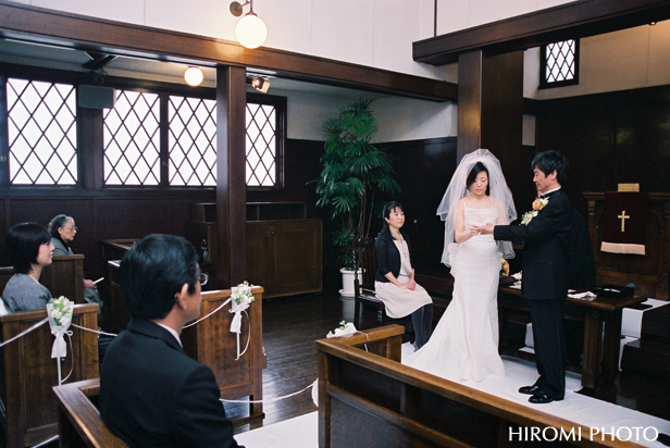 品川高輪教会でのご結婚式 あなたの魂の輝きを映し出すカメラマン 米山ひろみ