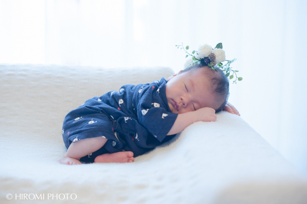 スヤスヤ眠っている赤ちゃん