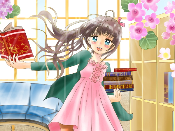 誕生花のイメージ女の子