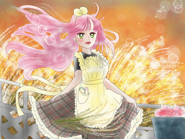 誕生花の女の子