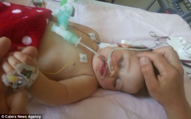 Misdiagnosis: Doctors told the couple their daughter had a chest infection after she had suffered a heart attack