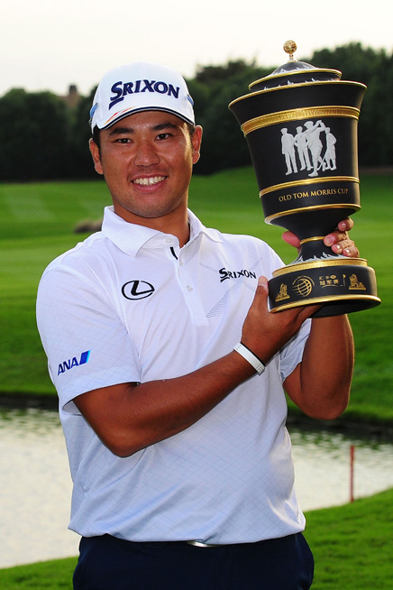 アジア圏ではじめてWGC制覇を成し遂げた松山英樹※画像提供：Asian Tour