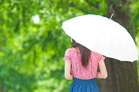 「日傘　後姿　 画像」の画像検索結果