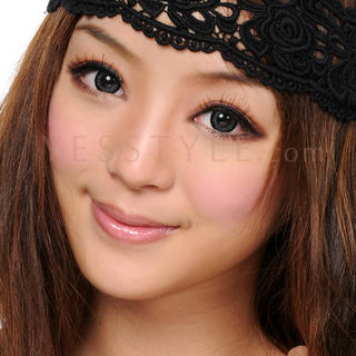 Super Pinky Gray Color Contact Lens.