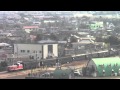 2013.2.7DLおいでよ佐原号試運転 小見川城山公園より俯瞰望遠ズーム