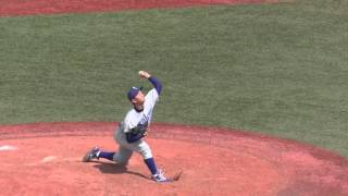 20160409　早稲田VS東大　圧巻東大　宮台康平　三振新記録