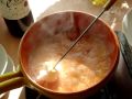 チーズフォンデュ - トマト鍋の残りで作る（レシピ）