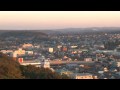 １１月２３日（祝）　夕方の太田山公園からの眺め（木更津市）