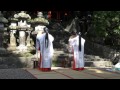 春日大社「榎本神社例祭」巫女神楽