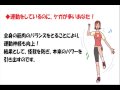 1日３分の体活性化ストレッチ